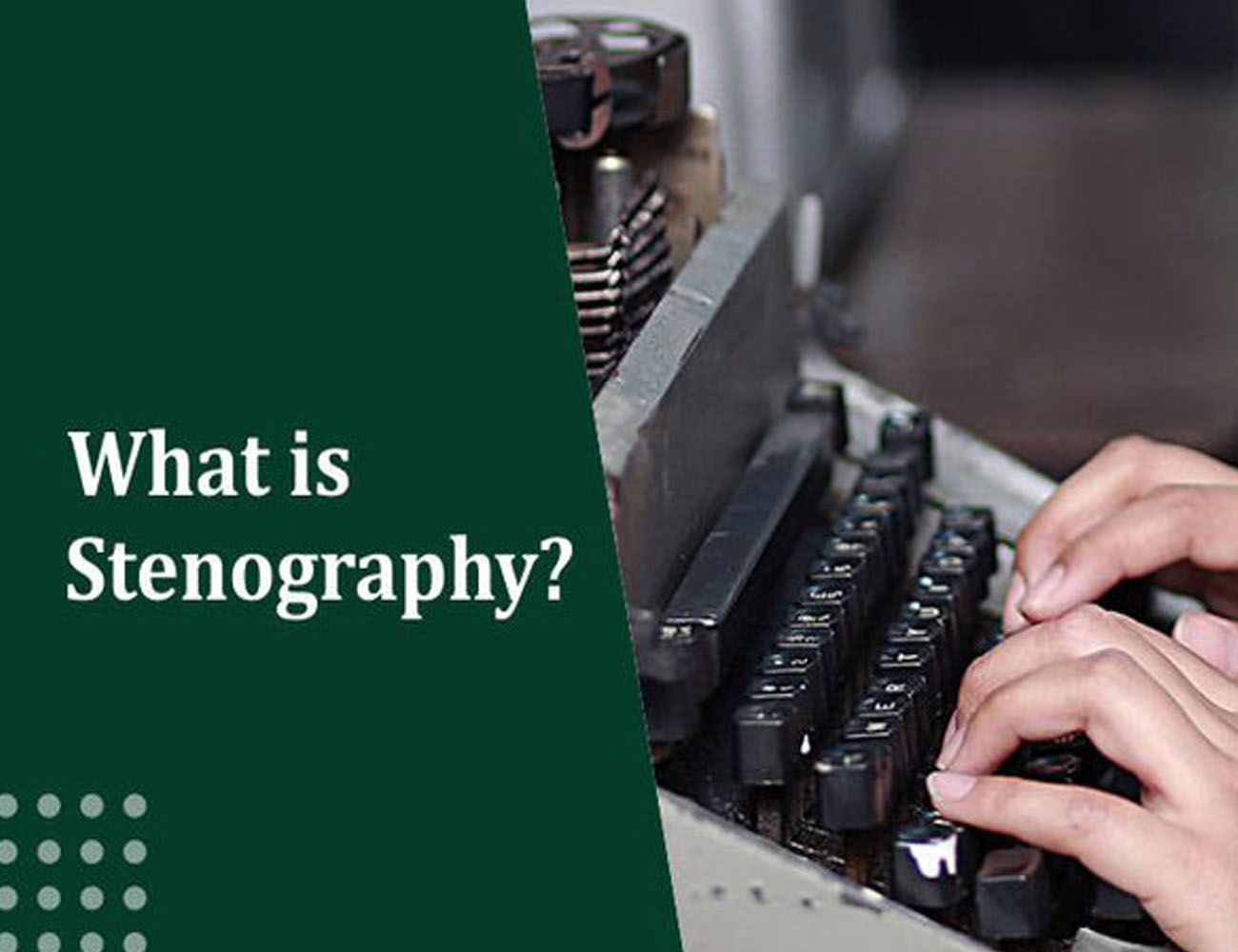 Steno/Typing courses.